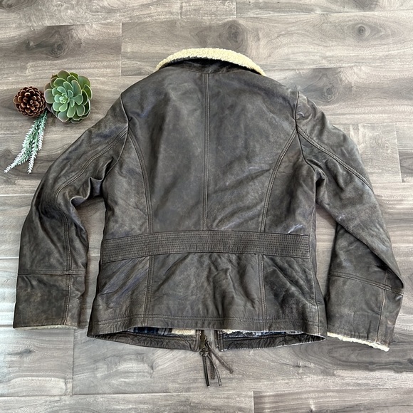 SCULLY Women’s Aviator Leather jacket - size M - Picture 3 of 16